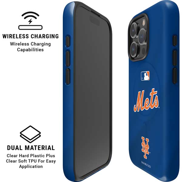 MLB New York Mets Jersey Alternate iPhone 16 Pro Max Magsafe Impact Case