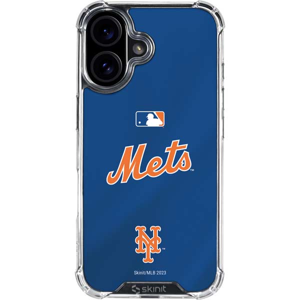 MLB New York Mets Jersey Alternate iPhone 17 Clear Case