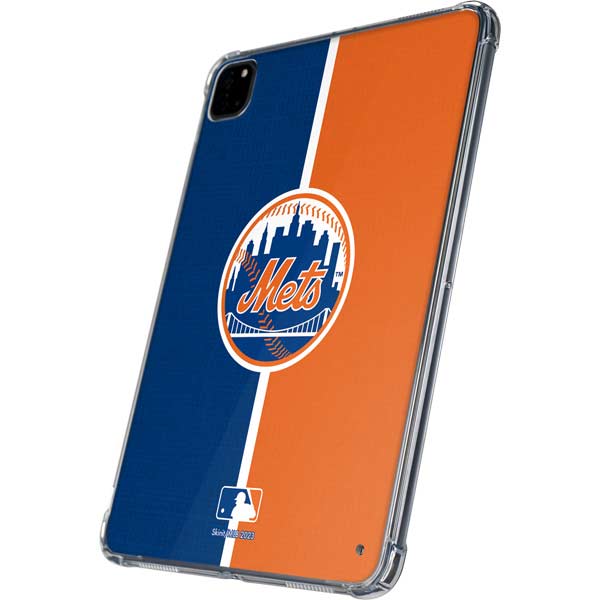 MLB New York Mets Split iPad Pro 11in (2024) Clear Case
