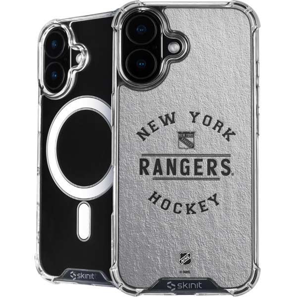 NHL New York Rangers Black Text iPhone 17 MagSafe Case