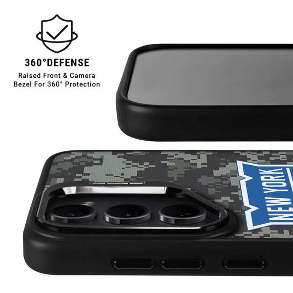 NHL New York Rangers Camo Galaxy S26 Ultra Kickstand Case