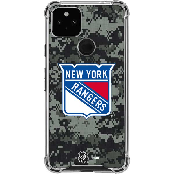 NHL New York Rangers Camo Pixel Cases