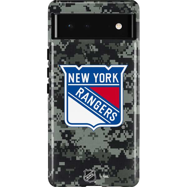 NHL New York Rangers Camo Pixel Cases