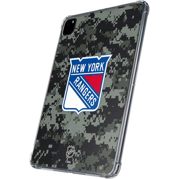 NHL New York Rangers Camo iPad Pro 11in (2024) Clear Case