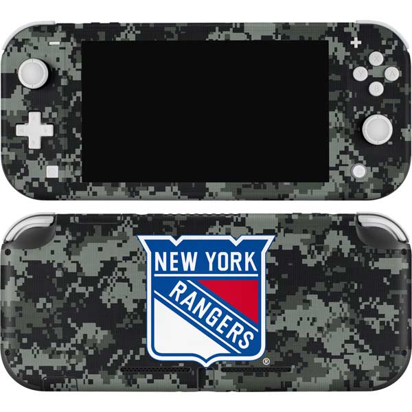 NHL New York Rangers Camo Nintendo Skins