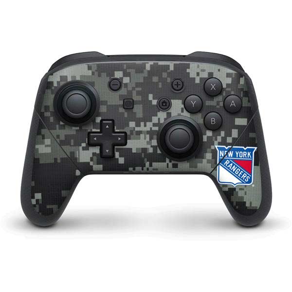 NHL New York Rangers Camo Nintendo Skins