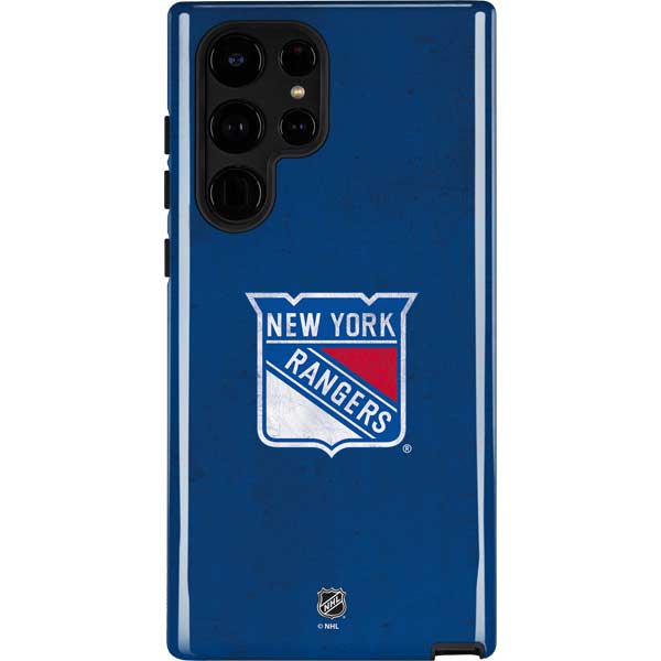 NHL New York Rangers Distressed Galaxy Cases