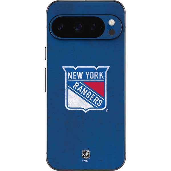 NHL New York Rangers Distressed Google Pixel 10 Pro XL Skin