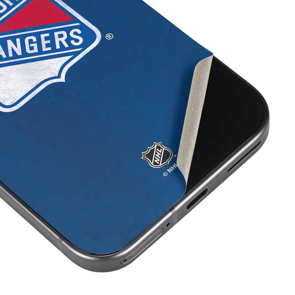 NHL New York Rangers Distressed Google Pixel 10 Pro XL Skin