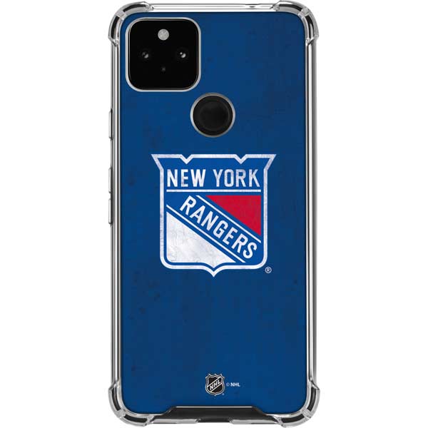 NHL New York Rangers Distressed Pixel Cases