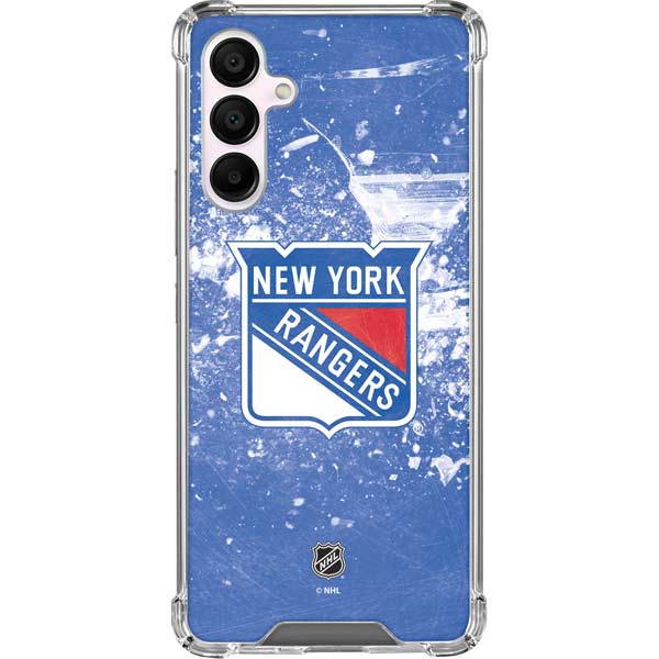 NHL New York Rangers Frozen Galaxy A16 5G Clear Case