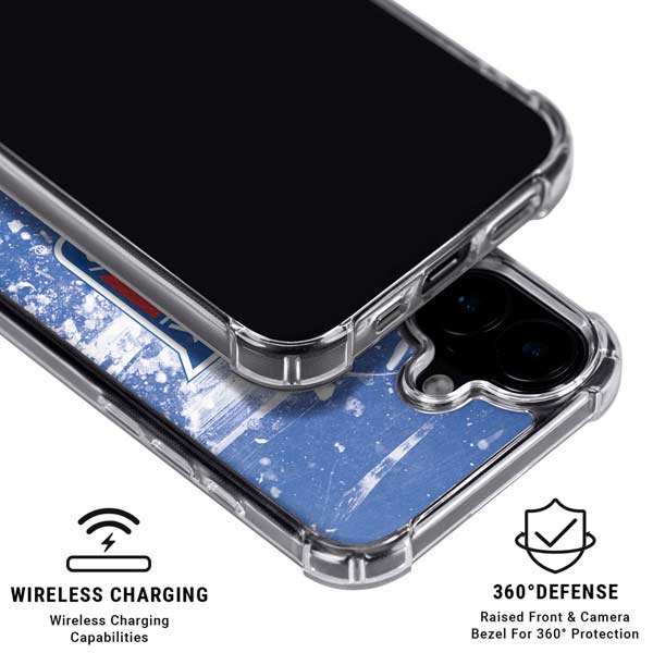 NHL New York Rangers Frozen iPhone 16 MagSafe Case