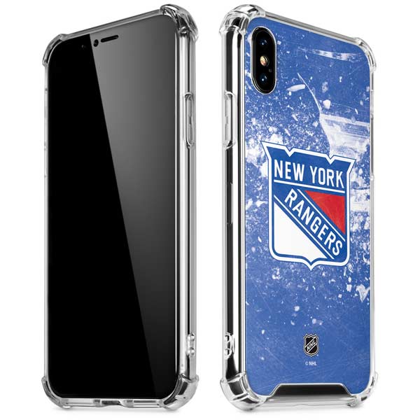 NHL New York Rangers Frozen iPhone X/XS Clear Case