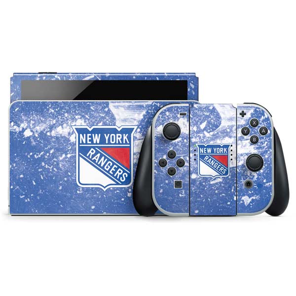 NHL New York Rangers Frozen Nintendo Skins