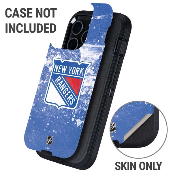 NHL New York Rangers Frozen Otterbox Defender iPhone Skin