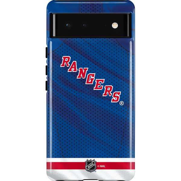 NHL New York Rangers Home Jersey Pixel Cases