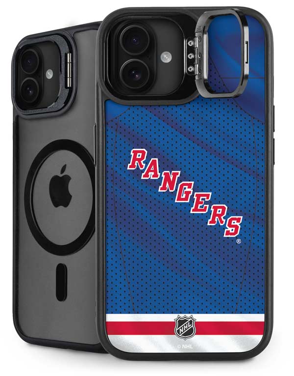 NHL New York Rangers Home Jersey iPhone 16 Kickstand Case