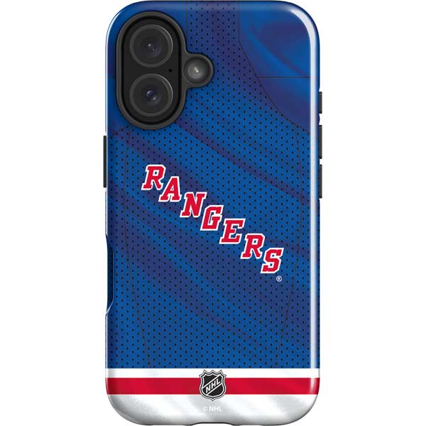 NHL New York Rangers Home Jersey iPhone 17 Impact Case
