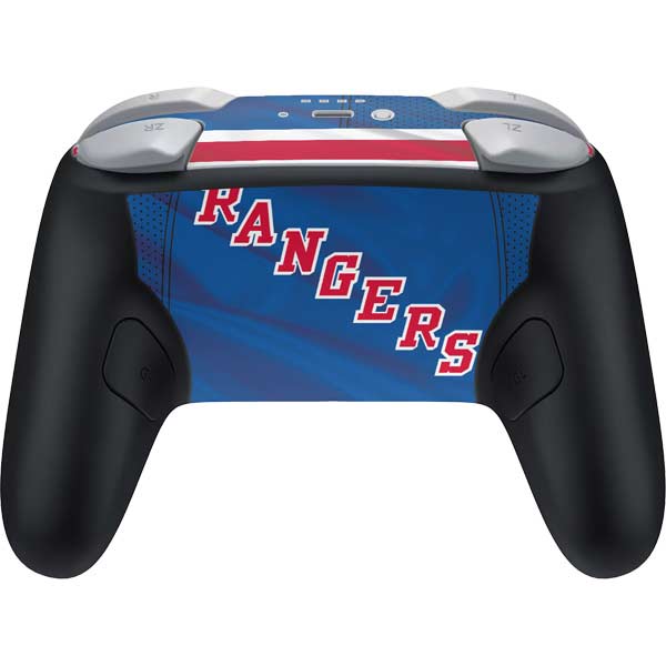NHL New York Rangers Home Jersey Nintendo Switch 2 (2025) Pro Controller Skin