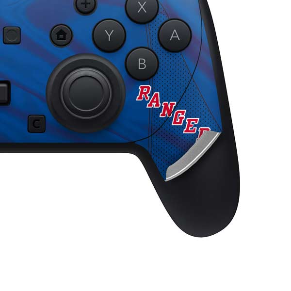 NHL New York Rangers Home Jersey Nintendo Switch 2 (2025) Pro Controller Skin