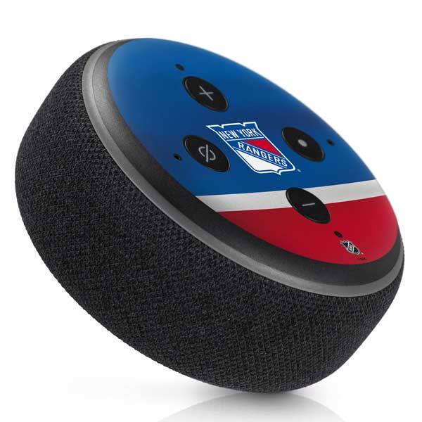 NHL New York Rangers Jersey Amazon Echo Dot Skin