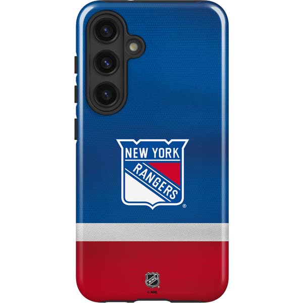 NHL New York Rangers Jersey Galaxy S25 Plus Impact Case