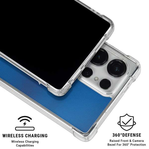 NHL New York Rangers Jersey Galaxy S25 Ultra Clear Case