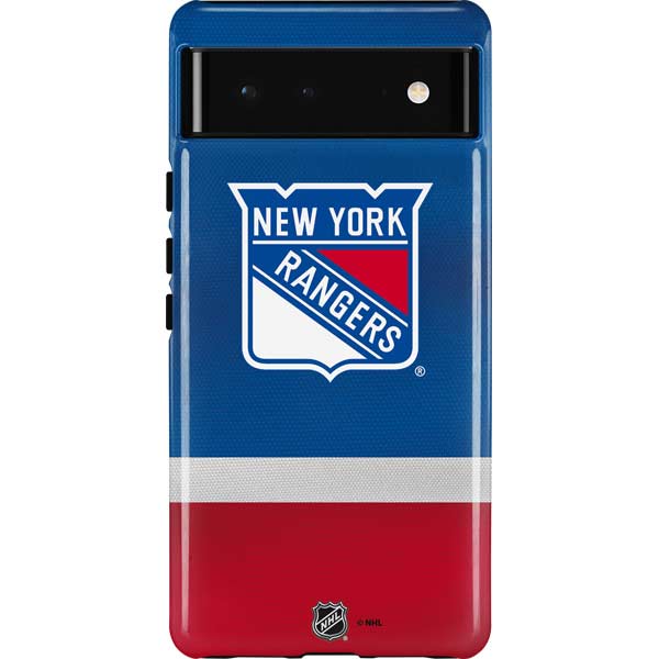 NHL New York Rangers Jersey Pixel Cases