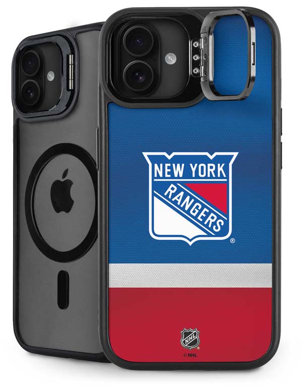 NHL New York Rangers Jersey iPhone 16 Kickstand Case