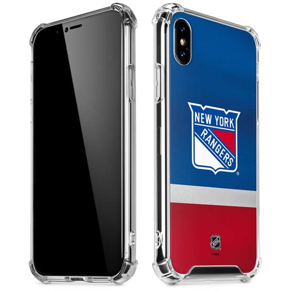 NHL New York Rangers Jersey iPhone X/XS Clear Case