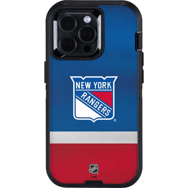 NHL New York Rangers Jersey Otterbox Defender iPhone Skin
