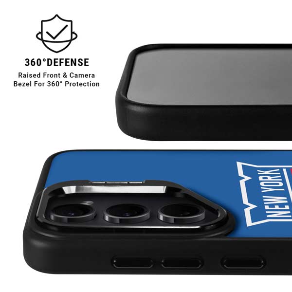 NHL New York Rangers Solid Background Galaxy S26 Plus Kickstand Case