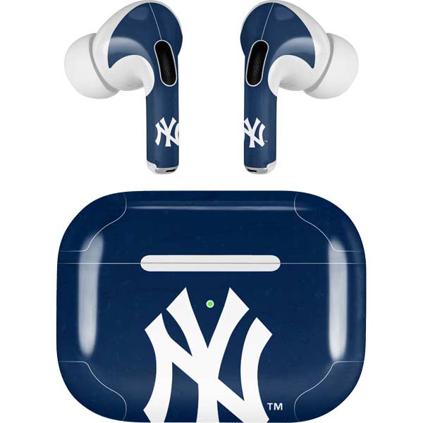 MLB New York Yankees - Solid Distressed AirPods Skins