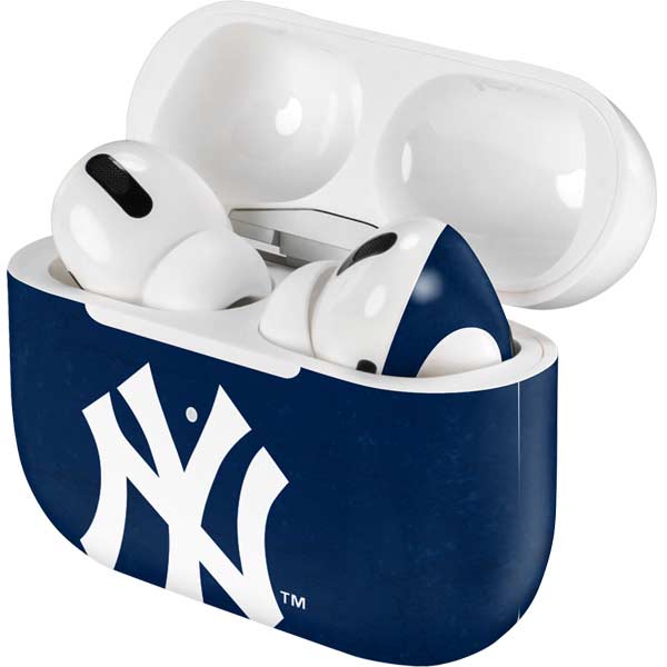 MLB New York Yankees - Solid Distressed AirPods Skins
