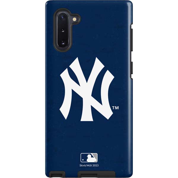 MLB New York Yankees - Solid Distressed Galaxy Cases