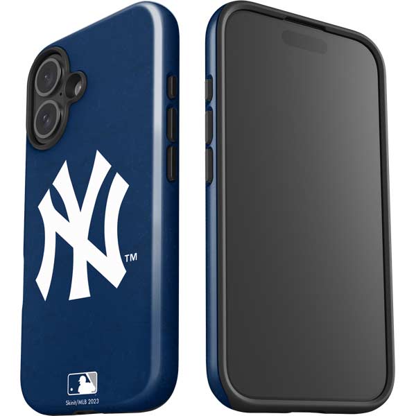MLB New York Yankees - Solid Distressed iPhone 17 Impact Case