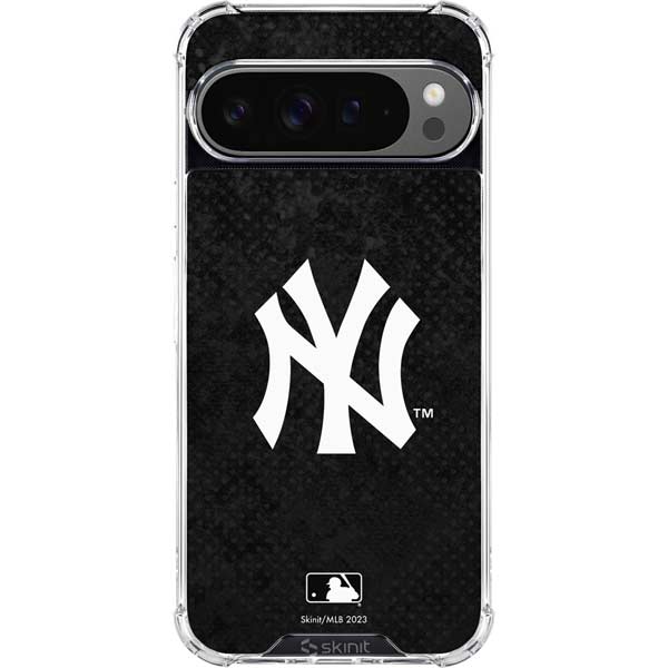 MLB New York Yankees Dark Wash Google Pixel 10 Pro XL Clear Case