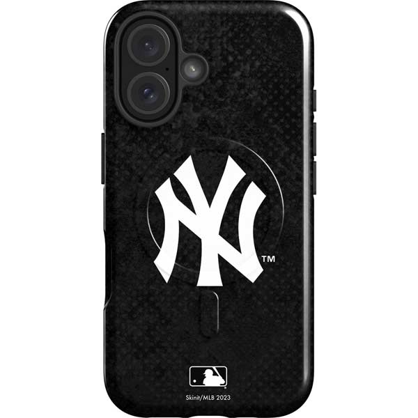 MLB New York Yankees Dark Wash iPhone 16 Magsafe Impact Case