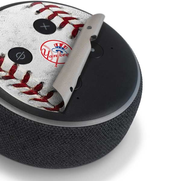 MLB New York Yankees Game Ball Amazon Echo Dot Skin