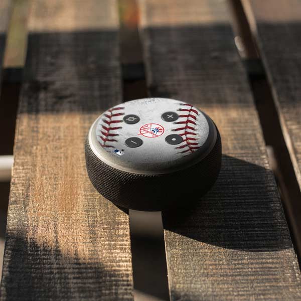 MLB New York Yankees Game Ball Amazon Echo Dot Skin