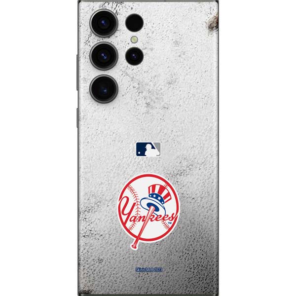 MLB New York Yankees Game Ball Galaxy Skins