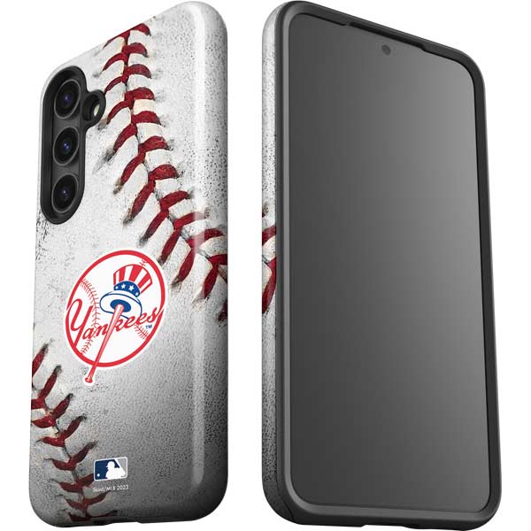 MLB New York Yankees Game Ball Galaxy S25 Plus Impact Case