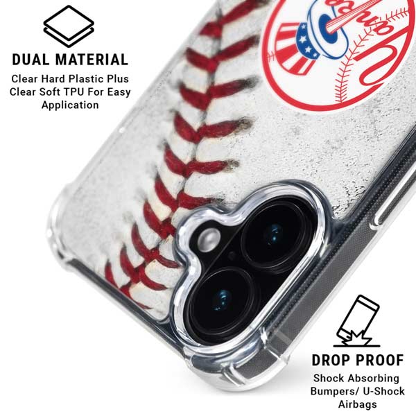 MLB New York Yankees Game Ball iPhone 17 MagSafe Case