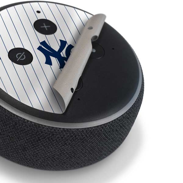 MLB New York Yankees Home Jersey Amazon Echo Dot Skin