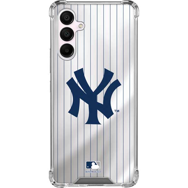 MLB New York Yankees Home Jersey Galaxy A16 5G Clear Case