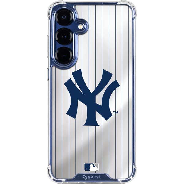 MLB New York Yankees Home Jersey Galaxy S25 Plus Clear Case