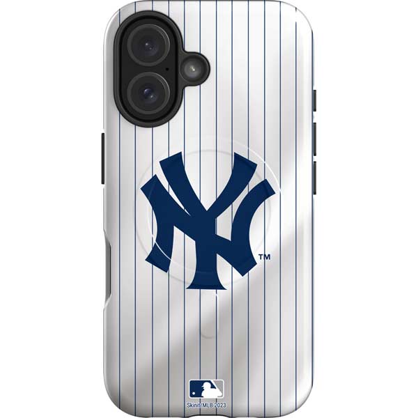 MLB New York Yankees Home Jersey iPhone 16 Magsafe Impact Case