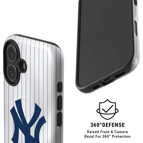 MLB New York Yankees Home Jersey iPhone 16 Plus Magsafe Impact Case
