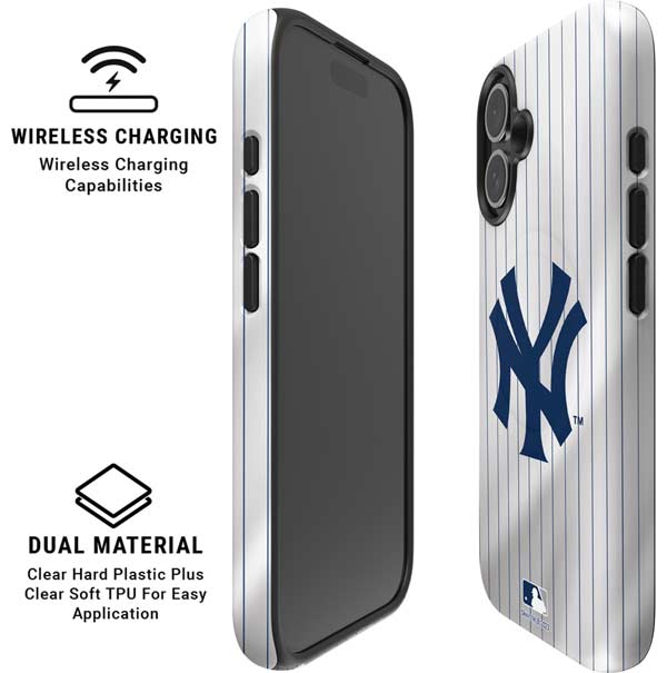 MLB New York Yankees Home Jersey iPhone 16 Plus Magsafe Impact Case