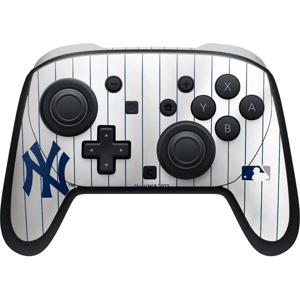 MLB New York Yankees Home Jersey Nintendo Switch 2 (2025) Pro Controller Skin